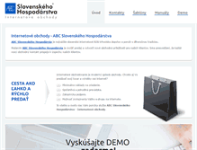 Tablet Screenshot of abc-eshop.sk